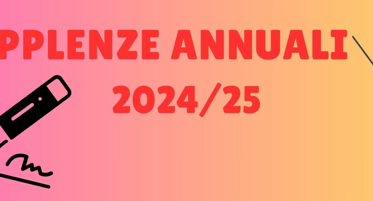 SPECIALE SUPPLENZE 2024/25