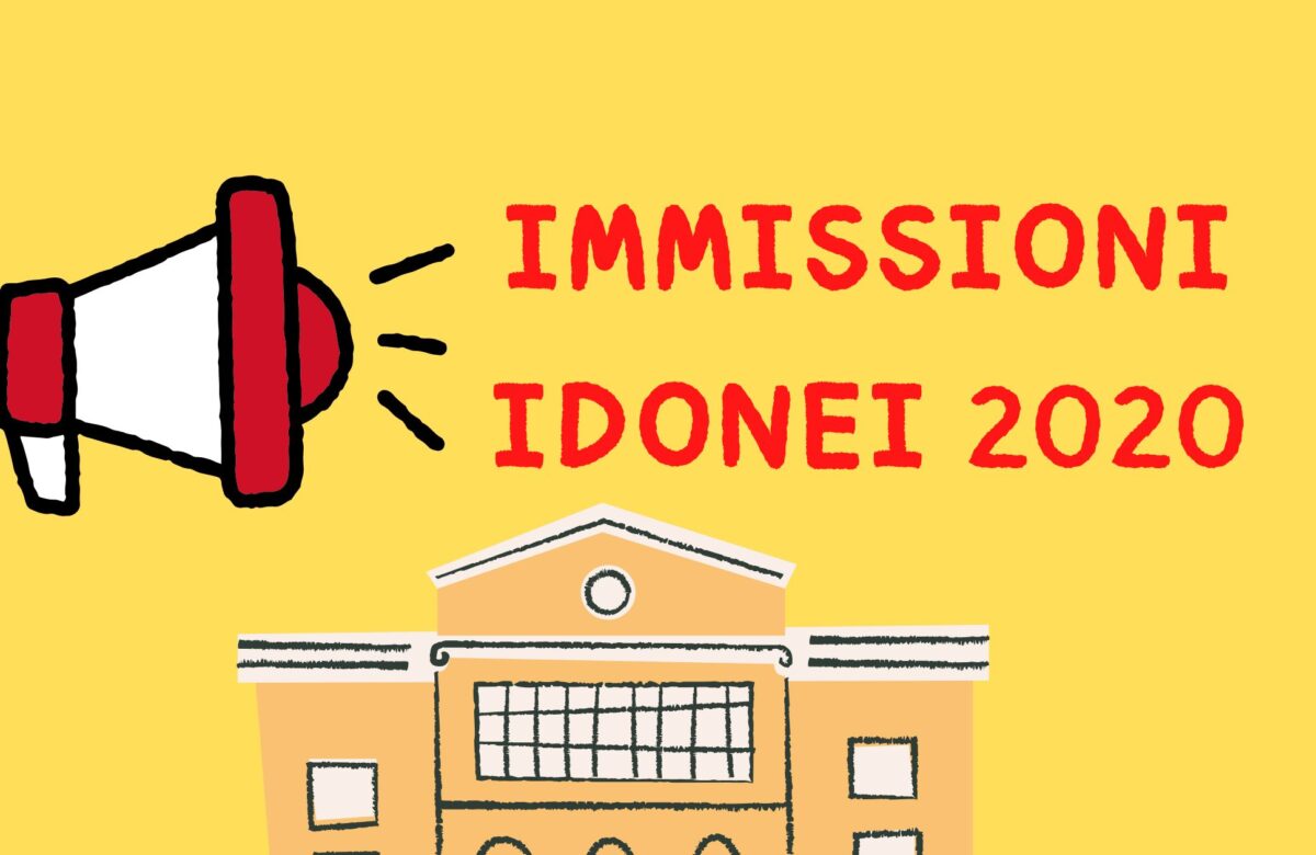 NOMINE IN RUOLO IDONEI 2020. DOMANDA SU ISTANZE ONLINE ENTRO 21.12.2024