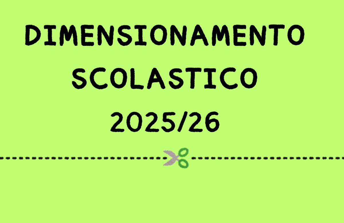 DIMENSIONAMENTO SCOLASTICO 2025/26. SCENDONO A DUE LE SCUOLE TAGLIATE